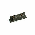 Fci Board Connector, 14 Contact(S), 4 Row(S), Female, Straight, Solder Terminal, Receptacle 51742-10201200AALF